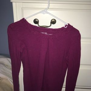 Purple Long Sleeve Shirt